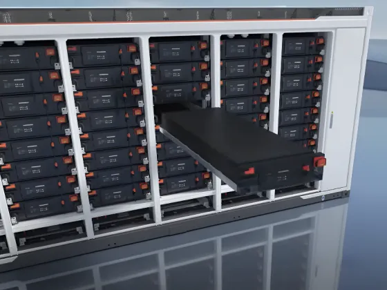 Vaayum Energy battery grid system — containerised BESS installation